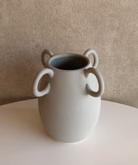 hone flower vase　[dusty blue]