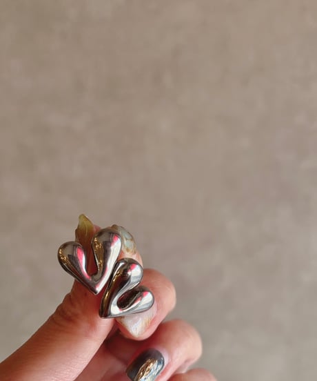 stainless dropheart pierce