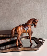 【スペイン蚤の市】 vintage horse figurien 1970年もの