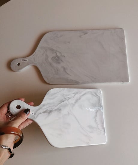 marble pattern handle plate