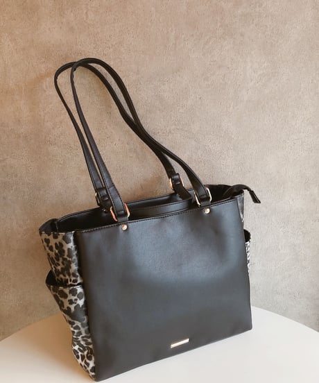 A4対応 7Pocket  tote bag     [animal]