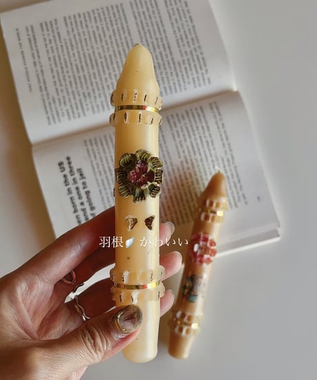 【フランス蚤の市】vintage candle 🇫🇷