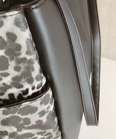 A4対応 7Pocket  tote bag     [animal]