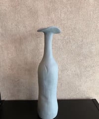 【店頭販売のみ】　dry flower vase　[dusty blue]