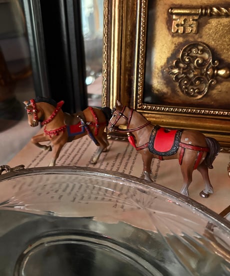 【スペイン蚤の市】miniature horse objet  年代不明