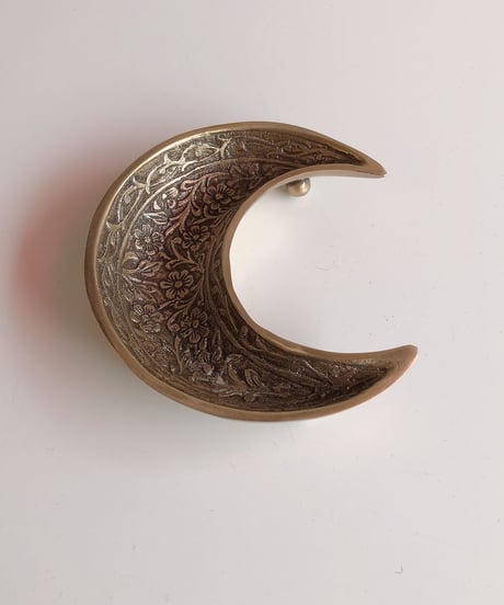 真鍮製 moon plate 🇮🇳