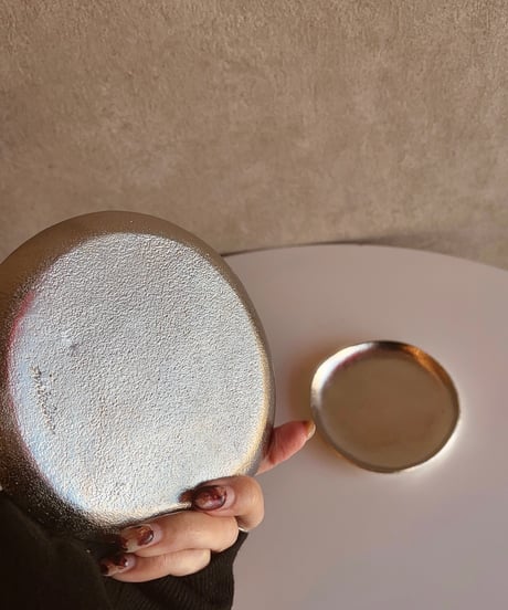 silver round tray🇮🇳  S
