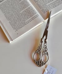 真鍮製art nouveau はさみ  silver  🇮🇳