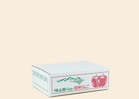 有機りんご シナノゴールド　3キロ箱