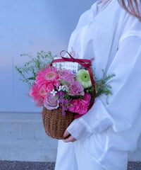Mother's Day/バスケットアレンジM