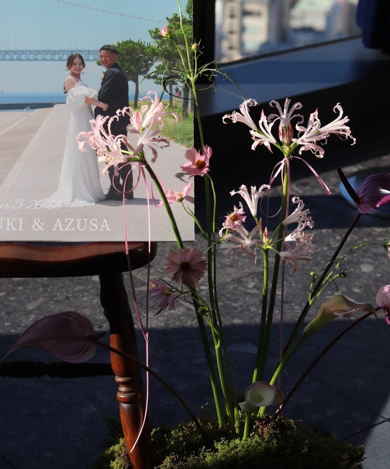 紫　結婚式　ウェルカムスペース造花 お色変更可 ウェルカムスペースセット まとめ売り 結婚式