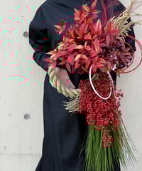 Fresh Shimenawa L（南天と松） | floydesign online