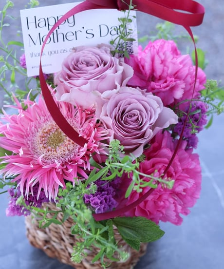 Mother's Day/バスケットアレンジS