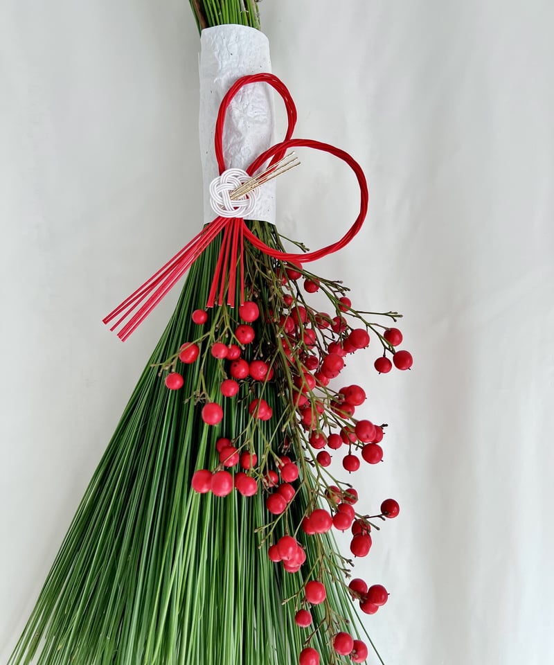 Fresh大王松と南天の正月飾り | floydesign online