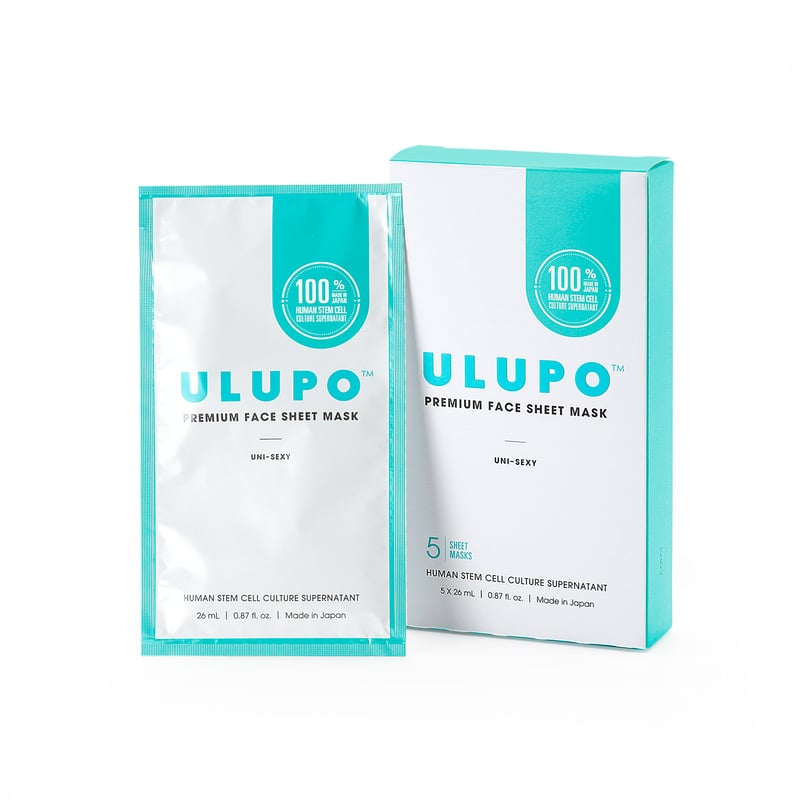ウルポ「新未来型フェイスシートマスク」1箱（26ml × 5枚