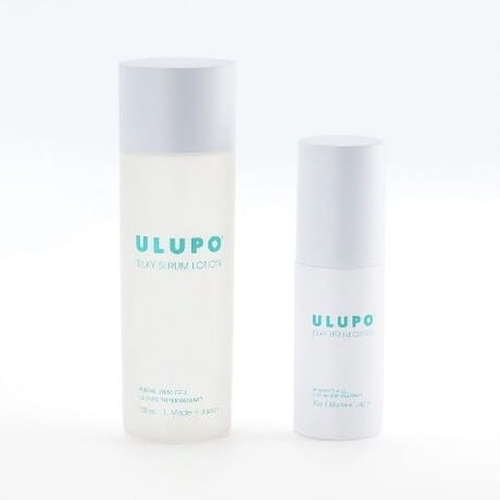 ULUPOシルキーセラムローション 120ml ＆ セラムクリーム 30ml