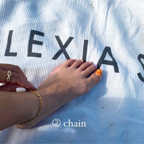 anklet  (snake×chain×rope)