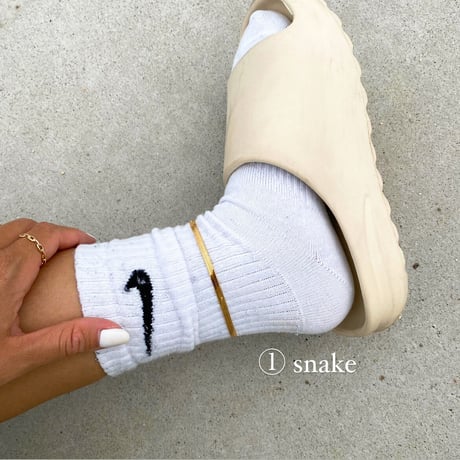 anklet  (snake×chain×rope)