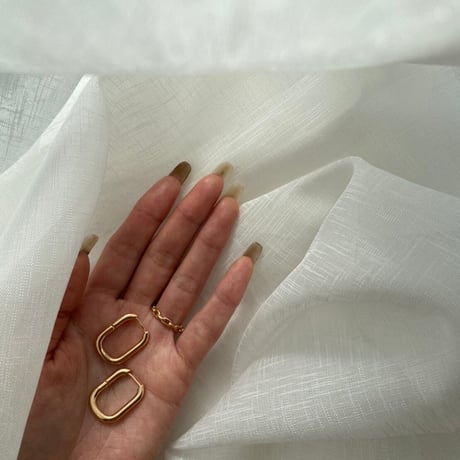 O型フープピアス