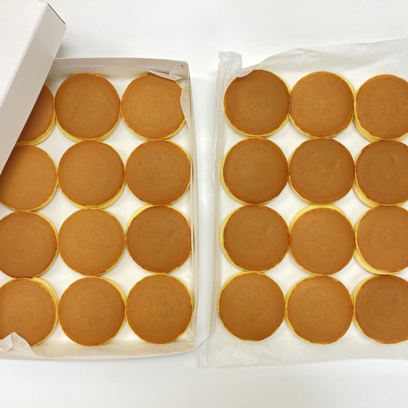 業務用【冷凍】直径8㎝ みかさ（どら焼き）の皮のみ【個包装では