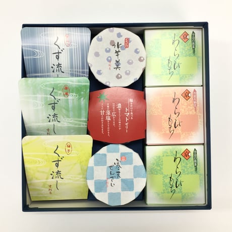 【夏のごあいさつに】「涼風（すずかぜ）」    人気の涼菓の詰め合わせ