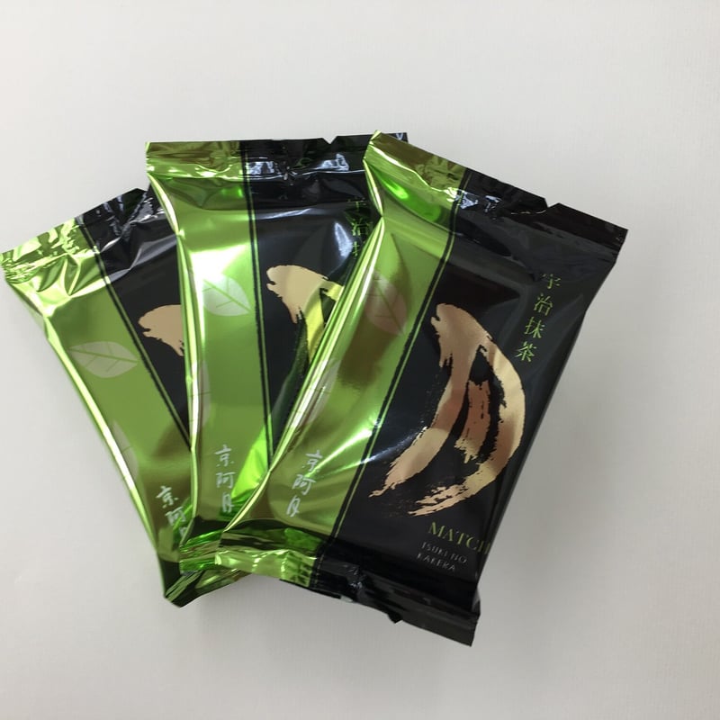 みかさを皮を短冊に）宇治抹茶ラスク「月のかけら」抹茶チョコレートが