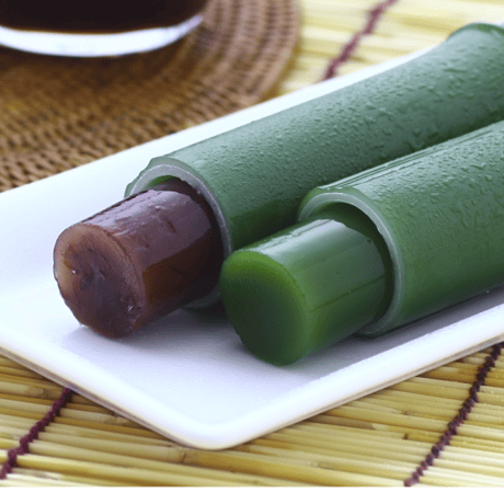 京阿月の銘菓【季節限定】笹しみず（水ようかん）