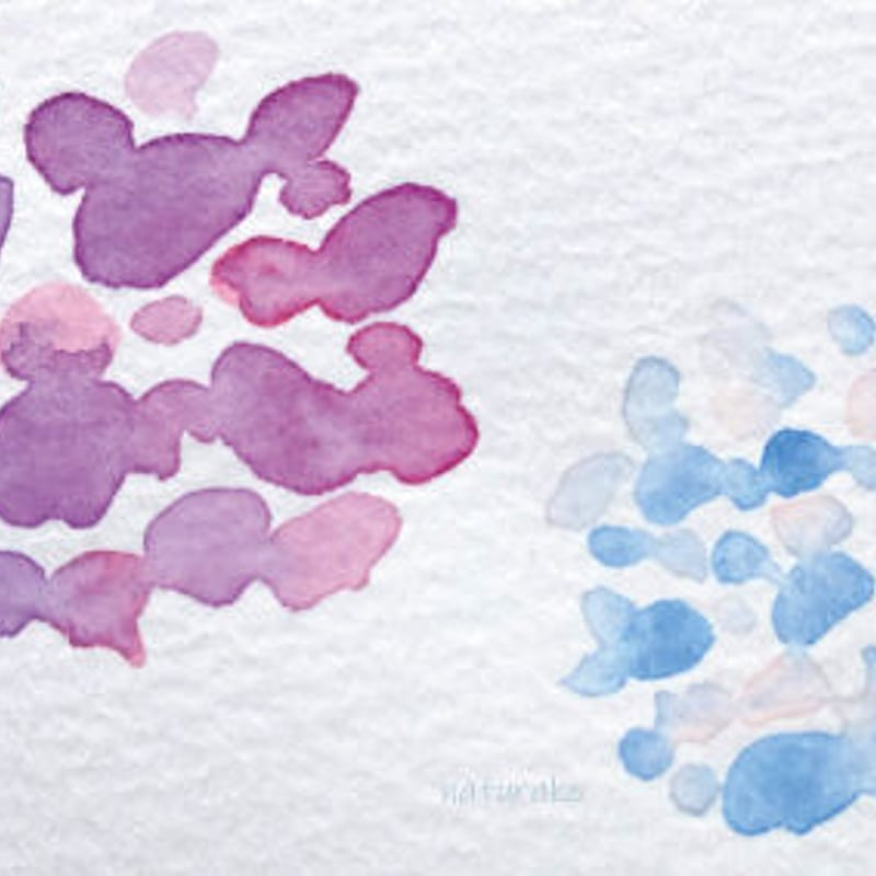 ピンク・ナチュラル水彩画 watercolor-cherry-blossom-