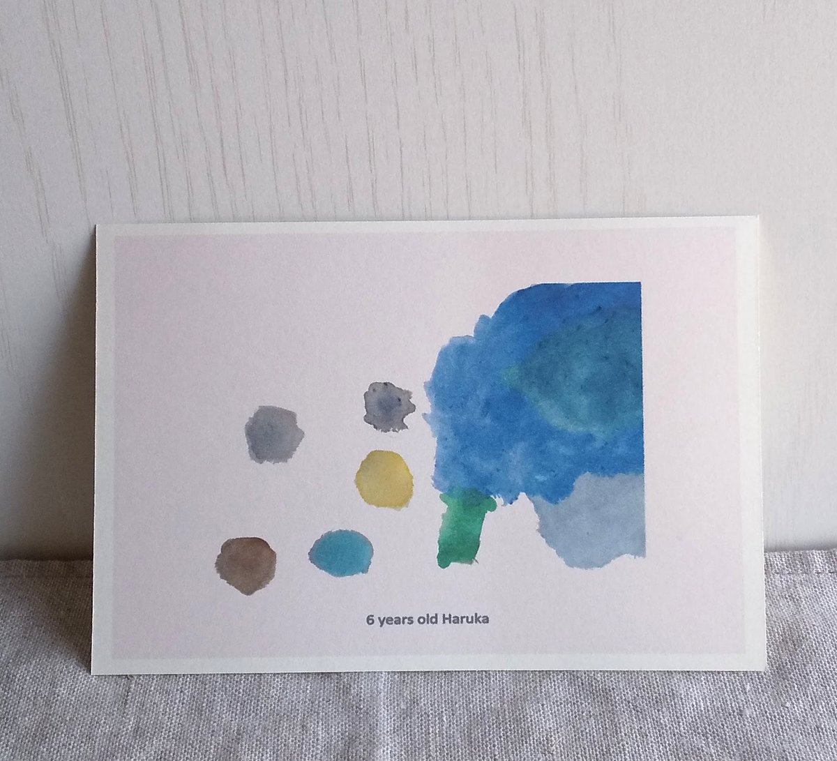 こどもの絵をポストカードに！ こどもの絵 アート ポストカード