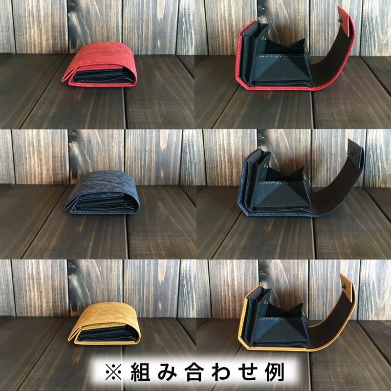 【ドンブラコ】コンパクトウォレットD-CW02/バッカス/ブラック コンパクトウォレットD-CW02/バッカス/ブラック | Don.Black.O