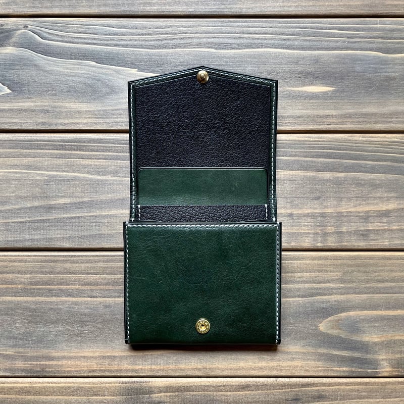 コンパクトウォレットD-CW02/バッカス/グリーン | Don.Black.O