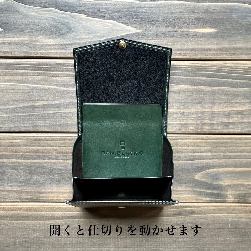 Don.Black.O ドンブラコ バッカス ブラウン 限定 コンパクトウォレットD-CW02/バッカス/グリーン | Don.Black.O