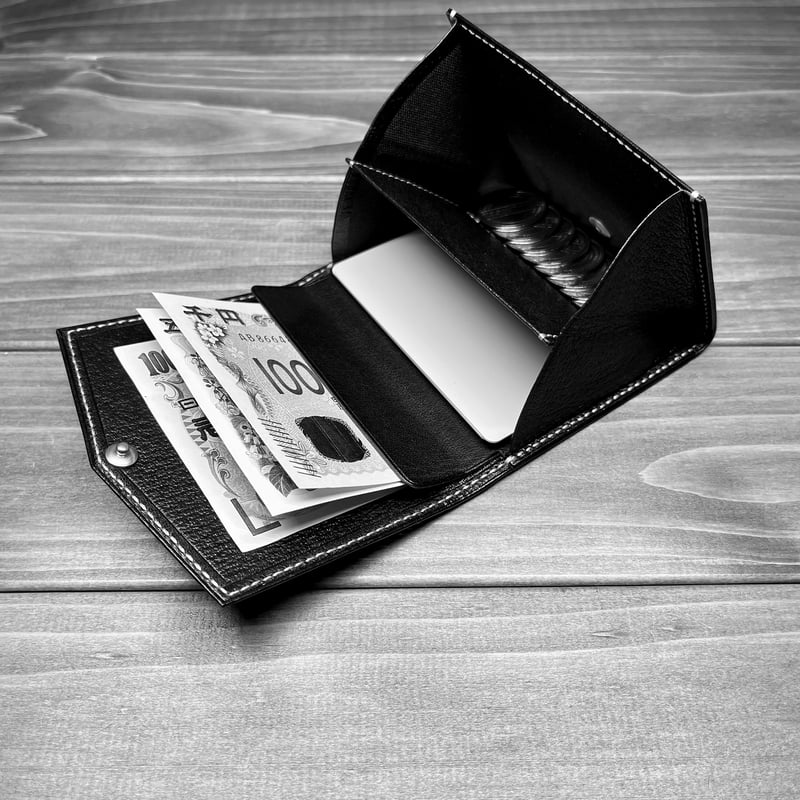 コンパクトウォレットD-CW02/バッカス/イエロー | Don.Black.O