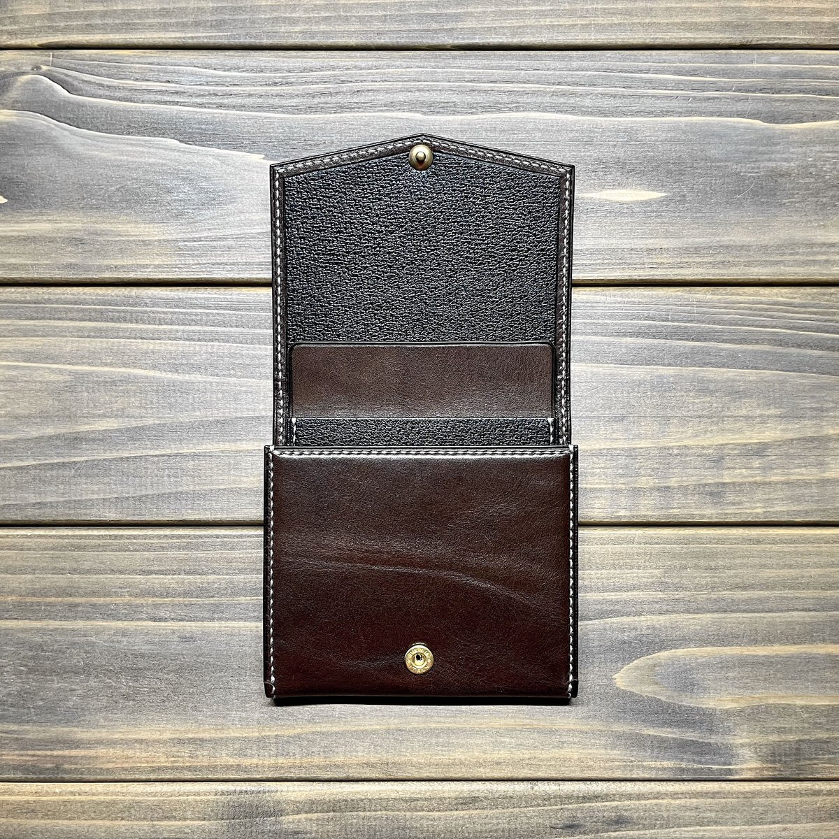 コンパクトウォレットD-CW02/バッカス/ブラウン | Don.Black.O