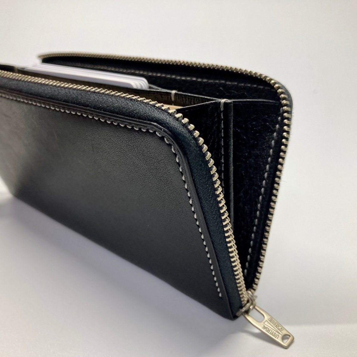 ロングウォレットD-LW01／ルーガ／ブラック（在庫限り） | Don