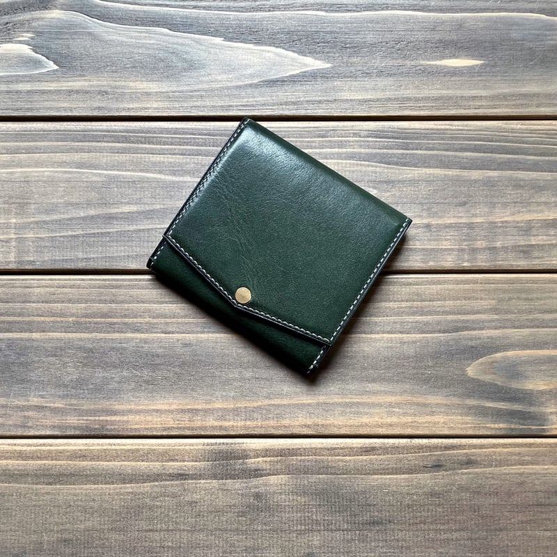 コンパクトウォレットD-CW02/バッカス/グリーン | Don.Black.O