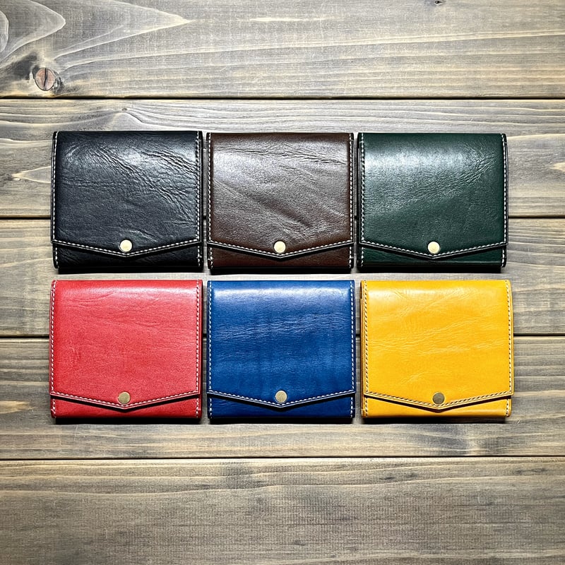 コンパクトウォレットD-CW02/バッカス/グリーン | Don.Black.O