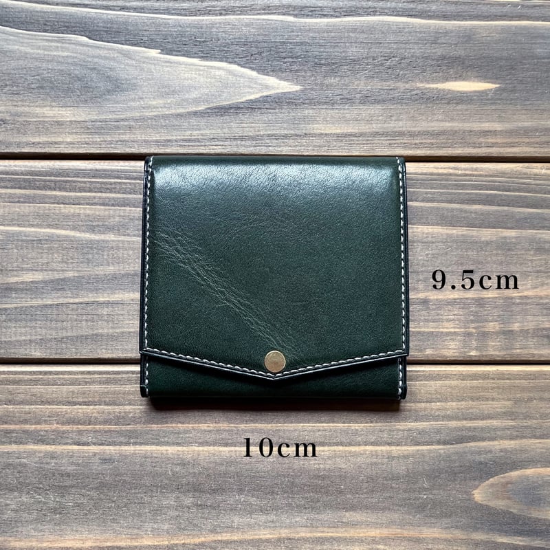 コンパクトウォレットD-CW02/バッカス/グリーン | Don.Black.O