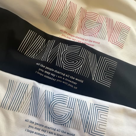IMAGINE Tシャツ  by J&S