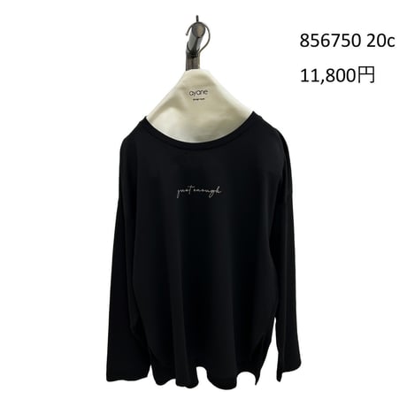856750  シルケットロゴロンT