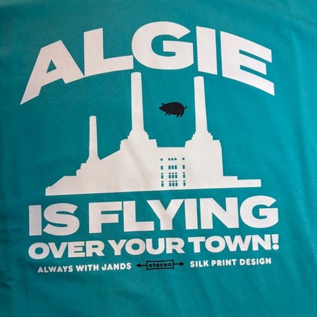 ALGIE 　riccaオリジナルT design by J&S