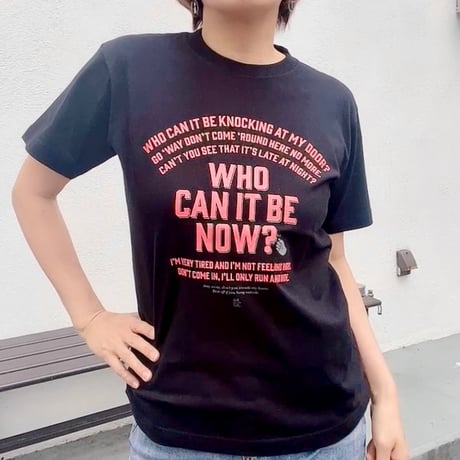 Who Can It be Now? T by J&S