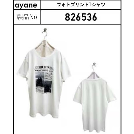 826536フォトTシャツ