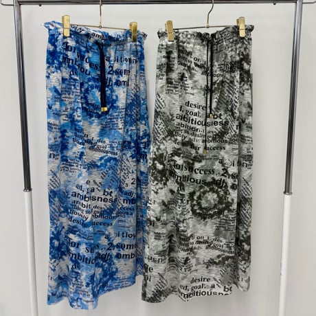 836622(限定商品)ヨーロッパ生地プリントペンシルスカート