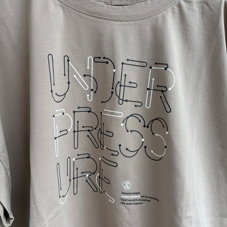 UNDER PRESSURE　riccaオリジナルT design by J&S