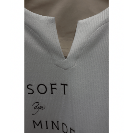 836623アシンメトリーストライプTシャツ
