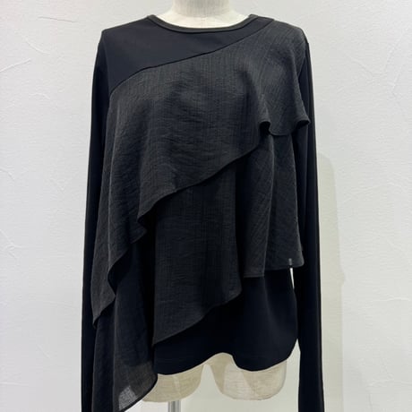 【CYAN  tokyo】アシメフリルコンビTOPS