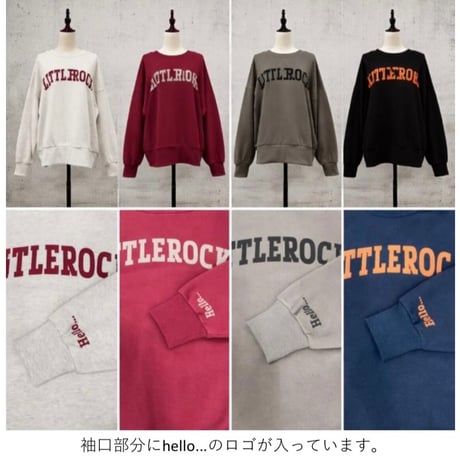 【sirodelabonte】 LITTLEROCK2way pullover
