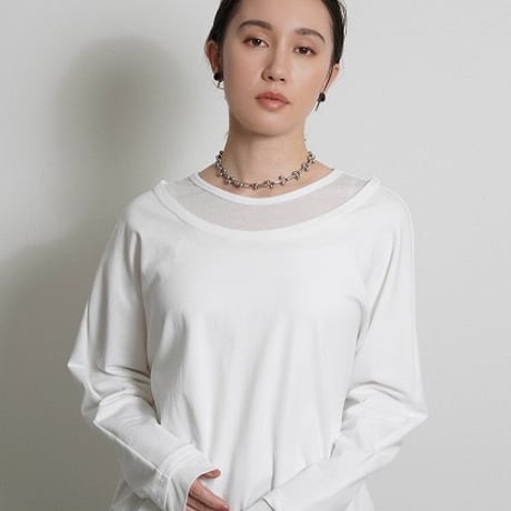 【CYAN  tokyo】レイヤーネックドルマンTOPS