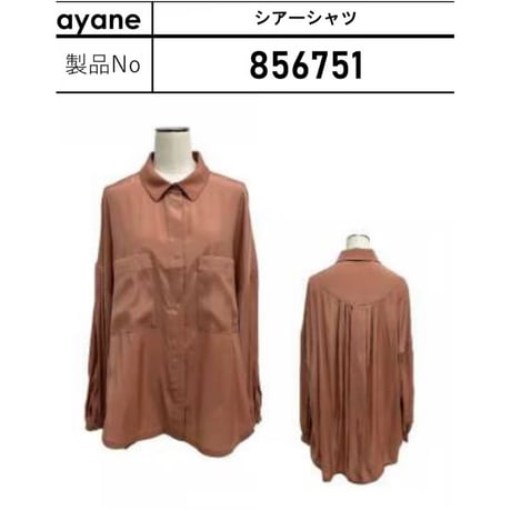 856751 シアーシャツ